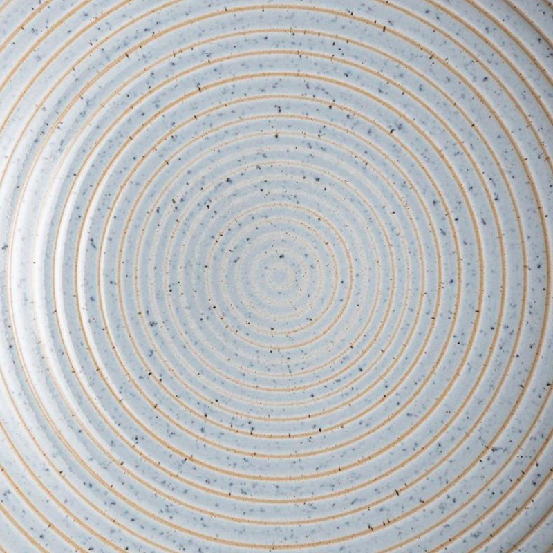 Denby Studio Blue Cobalt Medium Ridged Bowl, Pebble Blue