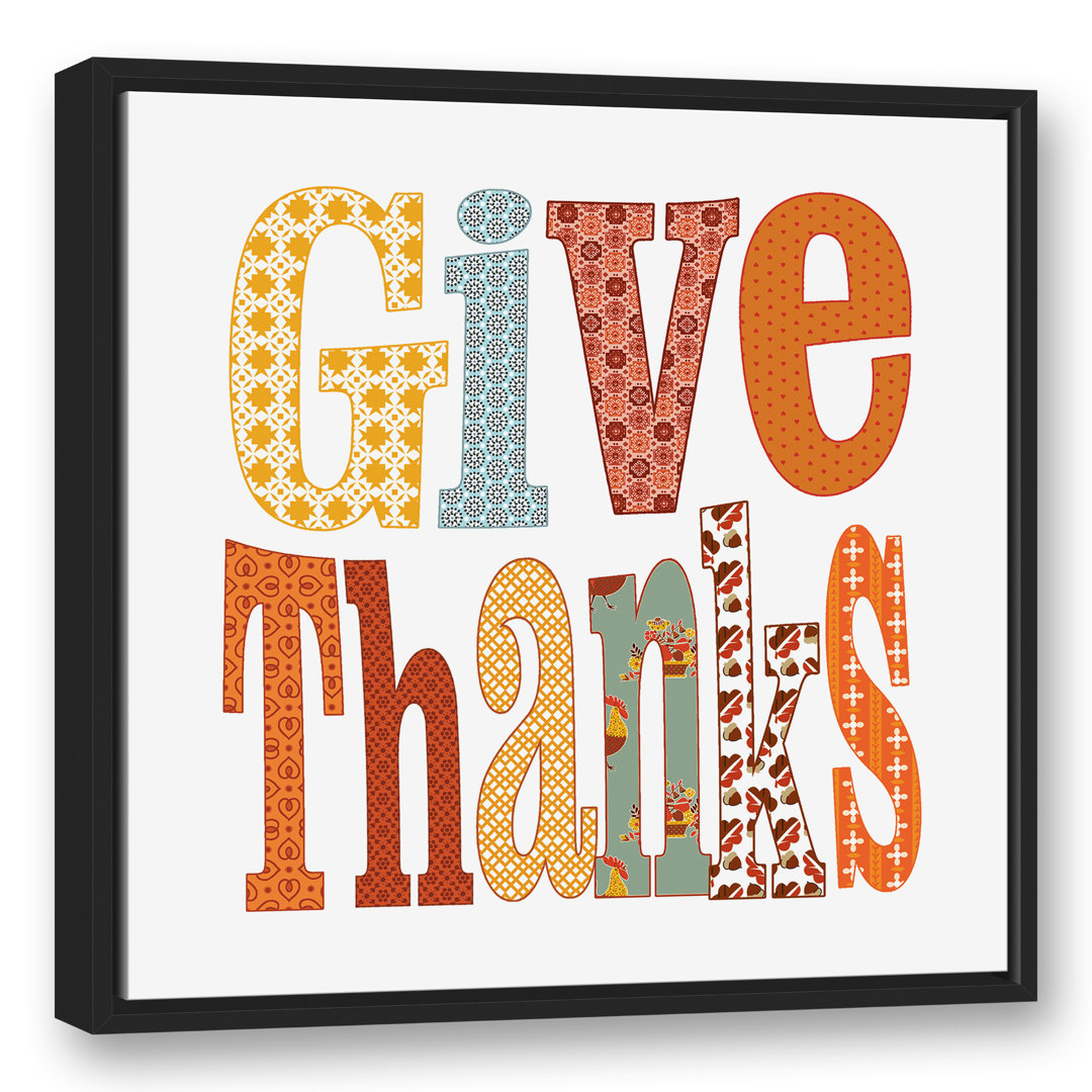 " Give Thanks " The Holiday Aisle® 