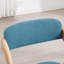 Chaise rembourrée empilable rembourrée et rembourrée-1820451040