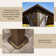 12 Ft. W x 12 Ft. D Galvanized Metal Patio Gazebo with Overhang Slope-Design Double Roof