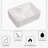 16"X12" Ceramic Rectangular Vessel Bathroom Sink
