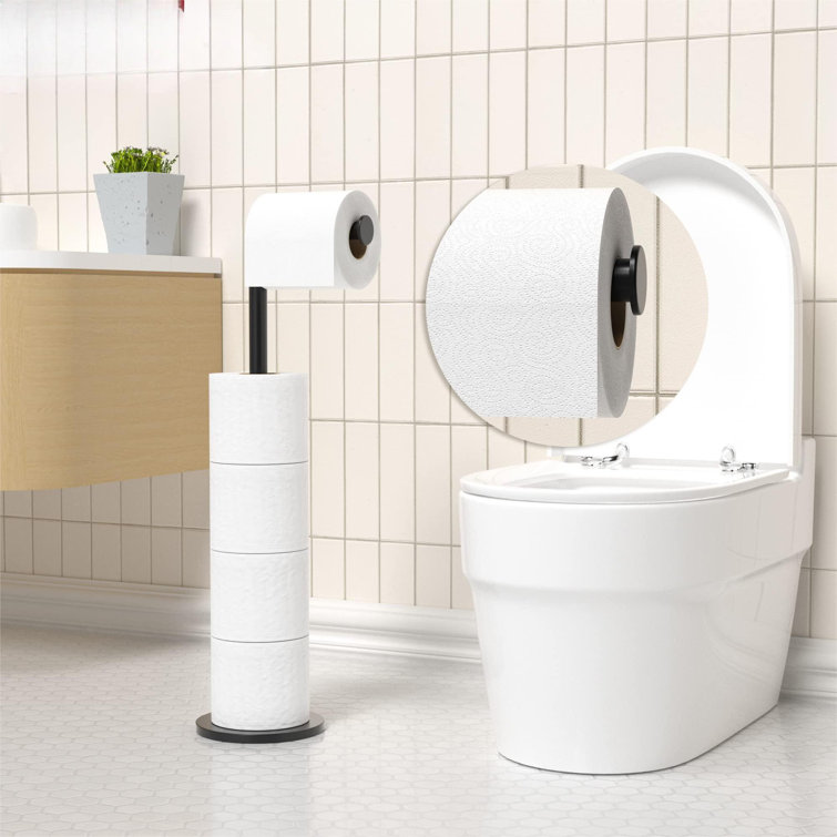 Passetas BSFB0B9T43PRV Freestanding Toilet Paper Holder