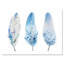 Boho Feathers II - impression sur toile tendue-59651035