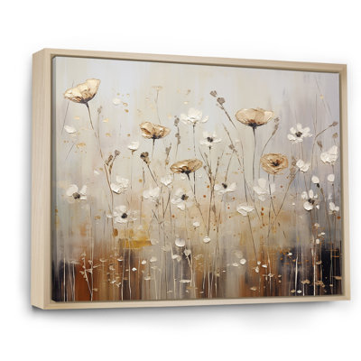 Scerene Wildflowers in Bloom - Wildflowers, reproduction d'art sur toile encadrée