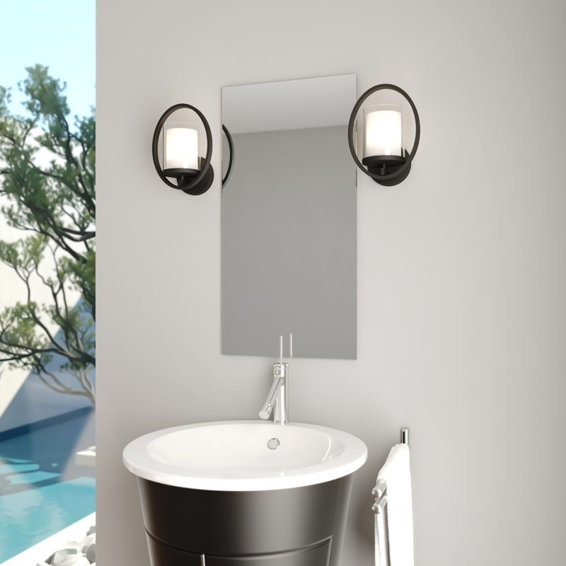 Applique murale transitionnelle noire 1 lumière Renelso