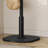 Cactus-shaped Coat Rack, Jet Black, Freestanding, Steel + Mdf, With 8 Sturdy Bend-end Hooks, 69.3 Inches Tall, Suitable For Hanging Clothes, Hats, And Bags.-1326153720