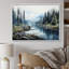 «Canada Tranquil Lake», reproduction sur toile-1984294023-1984294027