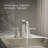 Riff Centerset Bathroom Sink Faucet, 1.2 GPM-85794817