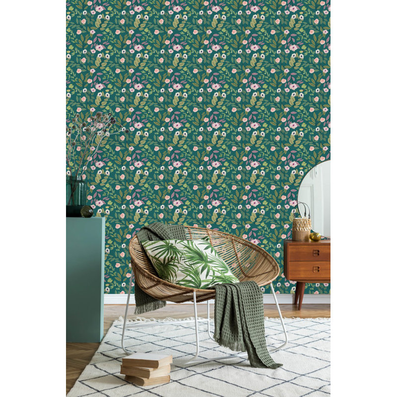 Floral Tile, 125" L x 25" W