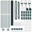 150 cm H x 1000 cm W Steel Fencing Kits Fencing
