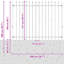 200 cm W Fence Panels Fencing with 1 Panel(s) Included Panel(s) Included-124587326