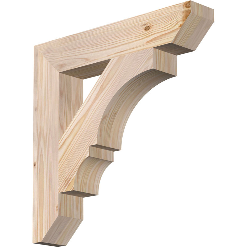 Support lisse à lattes Balboa l 3 3 po x P 20 po x H 20 po, H 20 po x l 3,5 po x P 20 po, Sapin de Douglas, Lisse