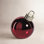 Lighted Glass Slanted Ball Holiday Accent