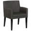 Ensemble de salle à manger 7 pièces Houston gris anthracite et noir-117812693