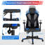 Inbox Zero Adjustable Padded Armrests and Reclining PC & Racing Game Chair