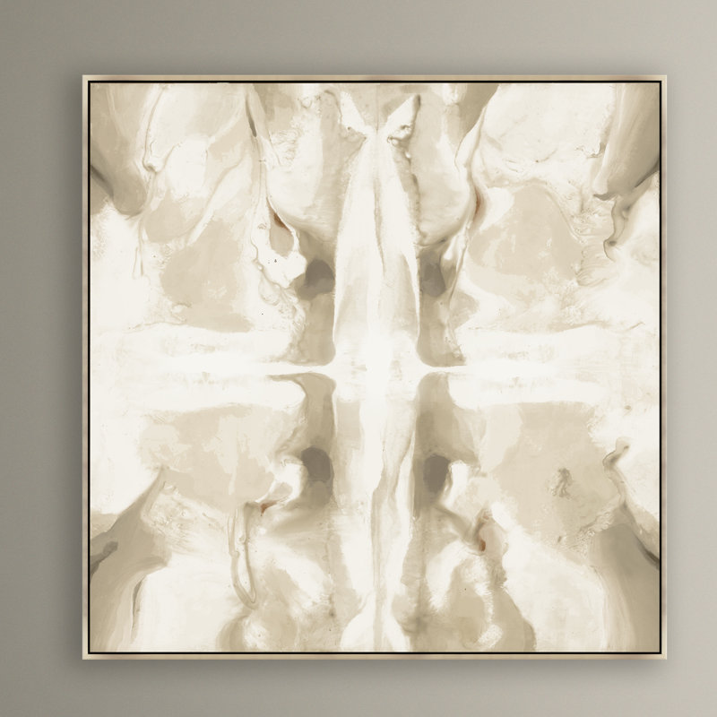 Decalcomanie III Print by Giselle Kelly, 25.5" H x 25.5" W x 1.5" D, Image Gel Brush