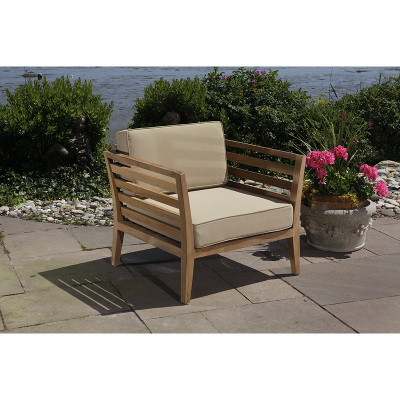 Bali Outdoor Teak Lounge Chair