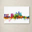 « singapour horizon », impression sur toile tendue-15722118