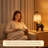 Modern Giraffe Led Table Lamp with Handwoven Raffia Shade, Resin Base, 3w Integrated Led-548911569