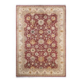 Classic One-of-a-Kind 6' 3" X 8' 3" Hand Knotted Area Rug