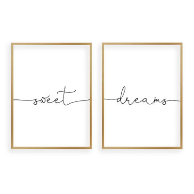 Sweet Dreams - 2 Piece Print