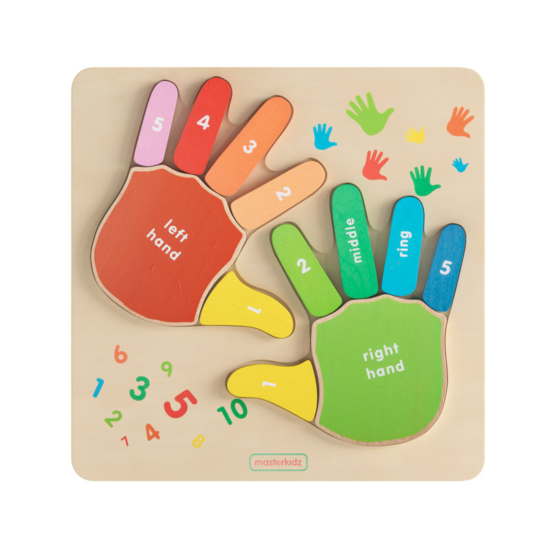 Tableau de casse-tête de comptage lumineux Bright Beginnings