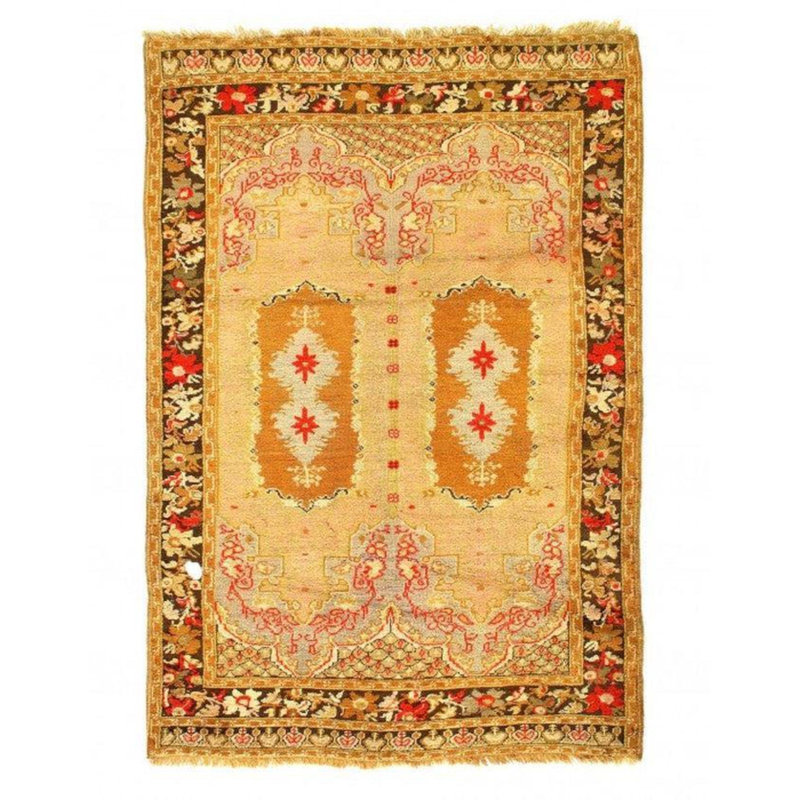 Oriental Area Rug in Beige