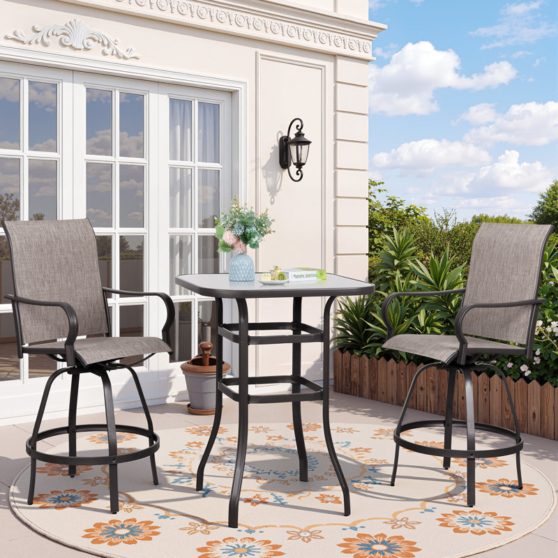 Tabouret de bar 29,72 po Pinnell, Beige