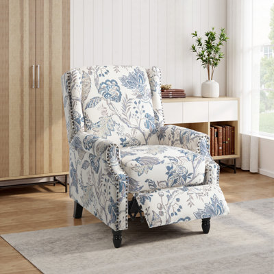 74 cm Wide Cotton Blend Recliner