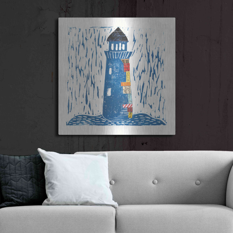 "Collage nautique II" par Courtney Prahl, H 36 po x l 36 po