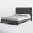 Chanee Upholstered Wingback Bed-1263967540-1263967539