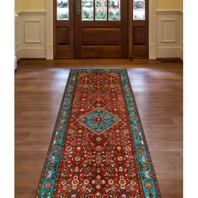 Khylar Distressed Hicham Red Runner