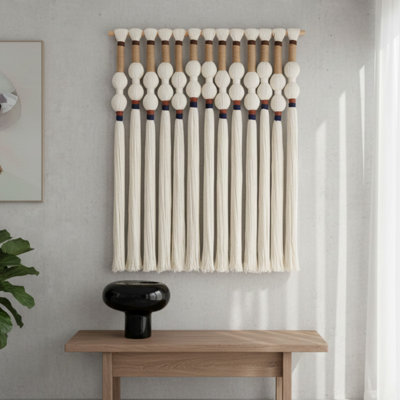 Bohemian Spherical Knot Macramé Wall Art
