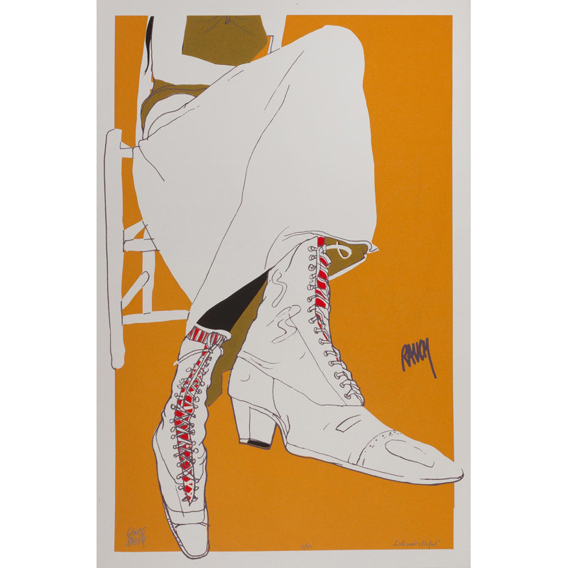 « dentelle-up bottes »-impression