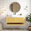 Meuble-lavabo mural simple 48 po avec comptoir