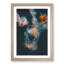 Peach Jellyfish in Abstract - Framed Print-55578519-55578522