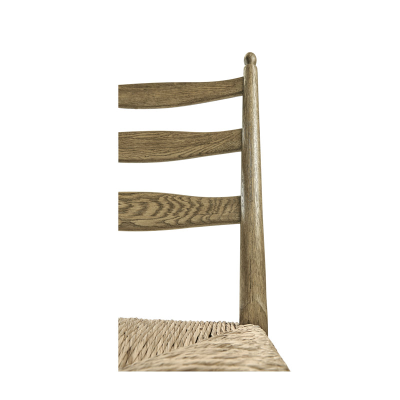 Doppler Upholstered Dining Chair, Stripped Brown Chestnut