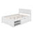 Full Size Platform Bed With Drawer-870112050