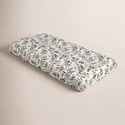 Olive Branches Fitted Crib Sheet