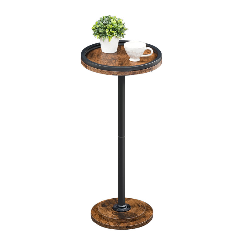 Adalynn 25.6'' H Small Round Side Table