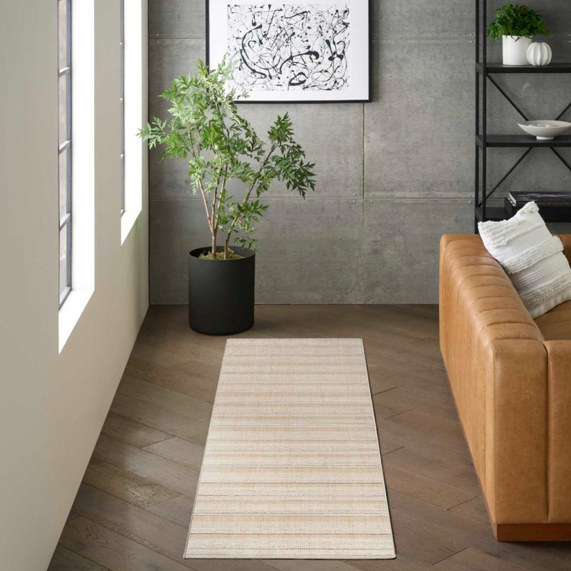 Tapis d'intérieur contemporain multicolore DCLY, Rectangle 8 pi 6 po x 11 pi 6 po