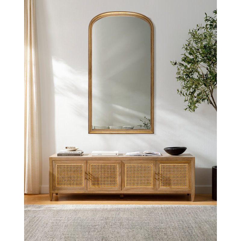 Claritha Mirror, Gold, 65" x 35"