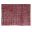 6.8x9.6 Ft Hand Knotted Turkish Area Rug Over-Dyed in Red 4 Modern Interiors