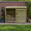 7 Ft. x 3 Ft. Log & Tool Store - Double Bay Multi Storage Unit-36319739