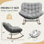 Chaise berçante surdimensionnée Comfy