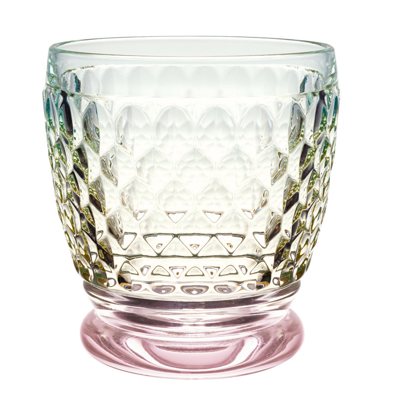 Villeroy & Boch Boston Pearl Tumbler, 11 oz, Crystal Glass Tumbler for Hot and Cold Drinks, Made in Germany, Dishwasher-Safe