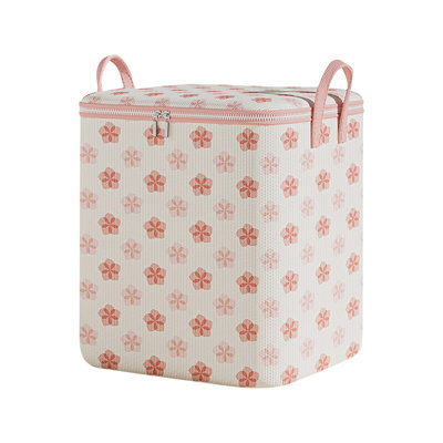  Large Capacity Storage Bins with Lid, Clothes Storage Bags Packing Moving Boxes with Zippers and Reinforced Handles, Storage Basket Containers for Blanket, Comforter, Pillow, Bedding