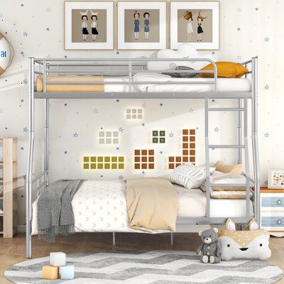 Full Over Full Metal Bunk Bed