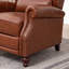Fauteuil inclinable en cuir véritable Aimee-Lea de 31 po de largeur-1468770919