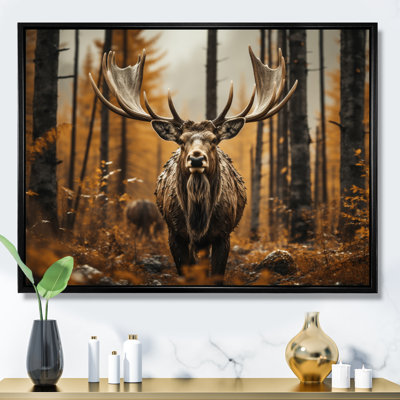" Brown Yellow Moose Earthly Essence "